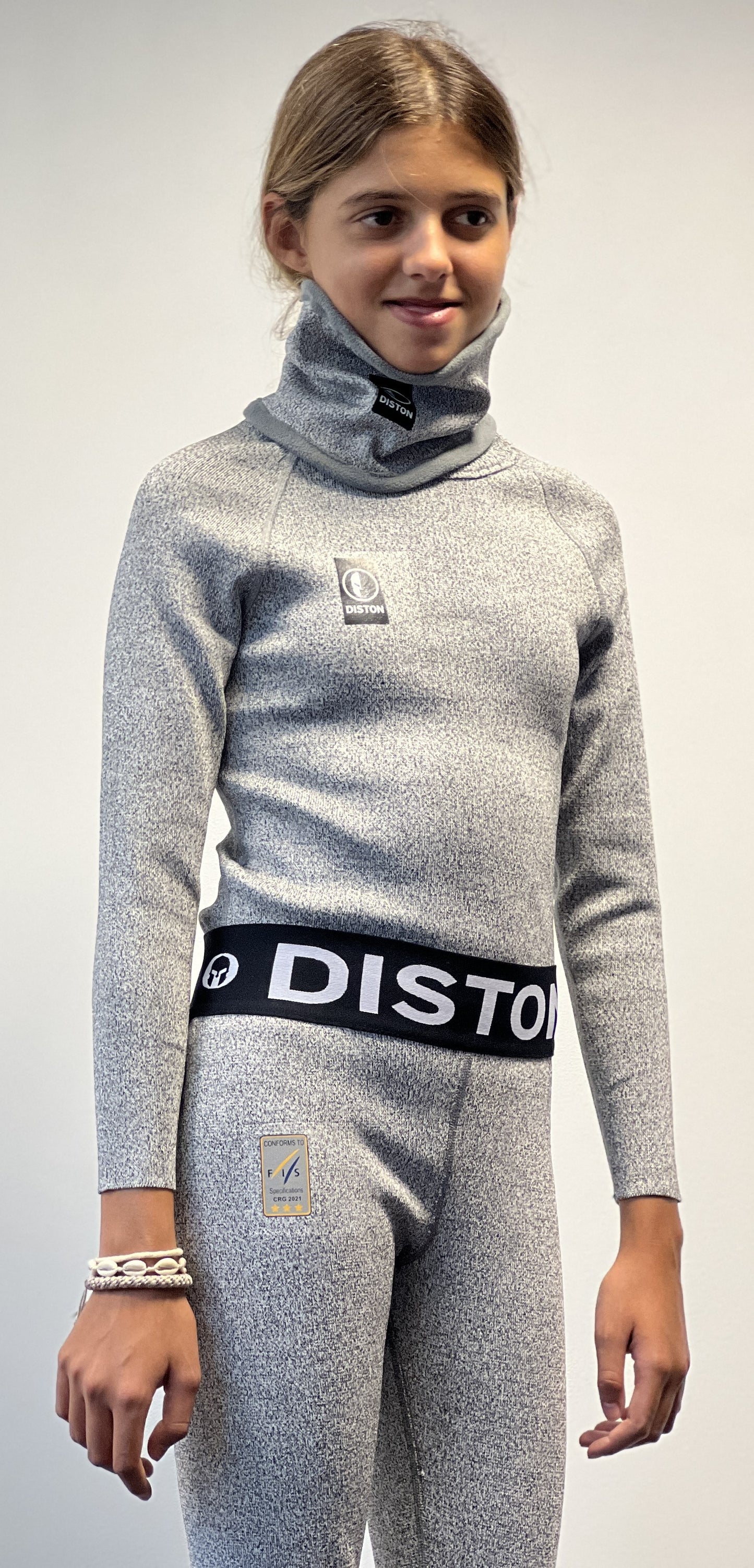 DISTON Anti-cut Ski Racing Top-Shirt Junior Unisex - 3 FIS Stars approved