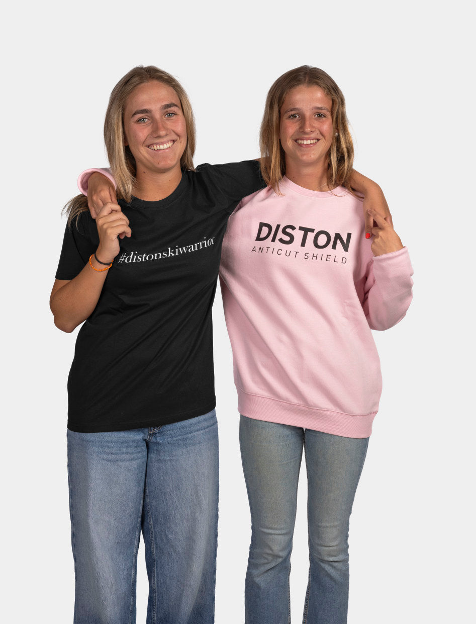 DISTON Sweatshirt Pink