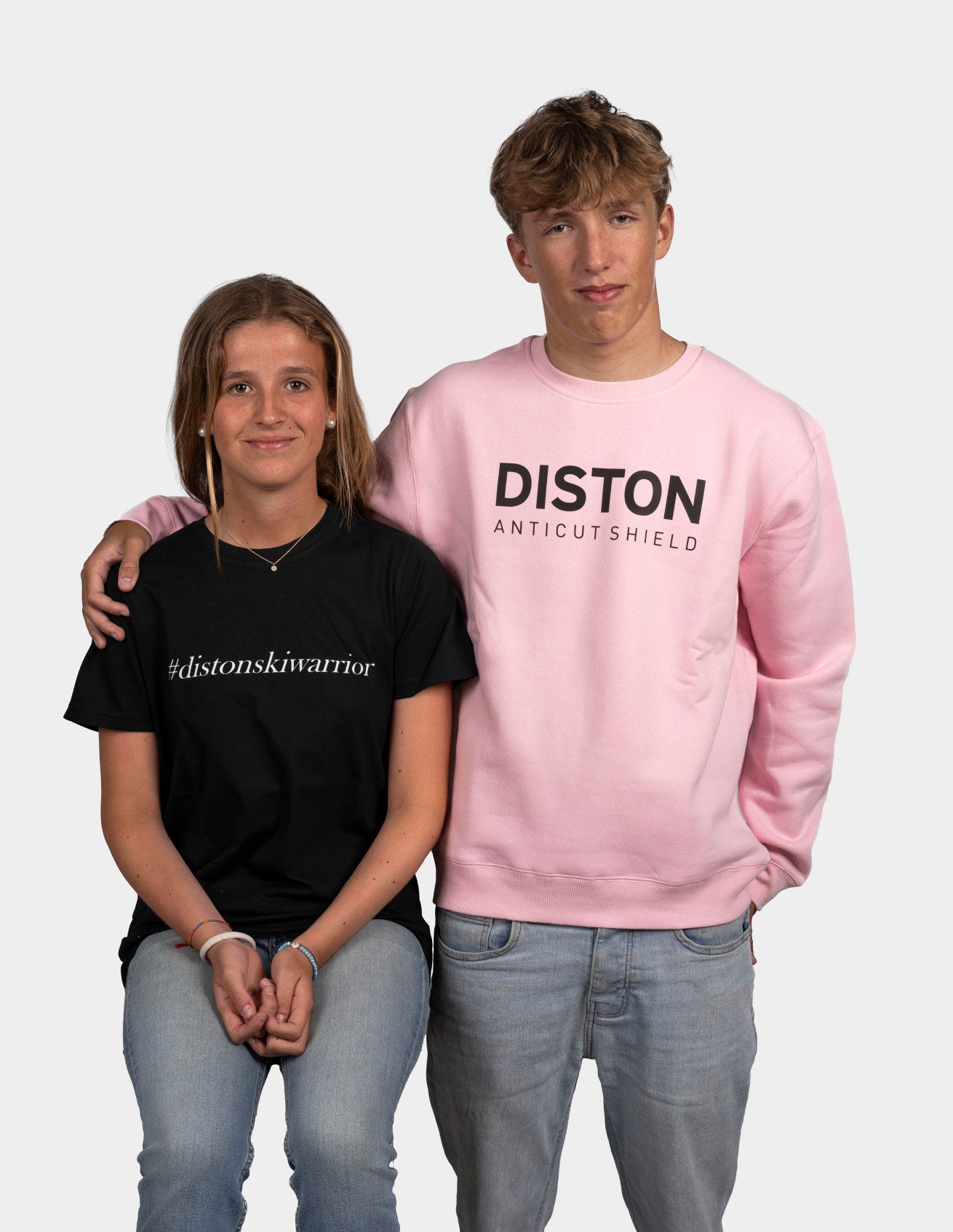 DISTON Sweatshirt Pink