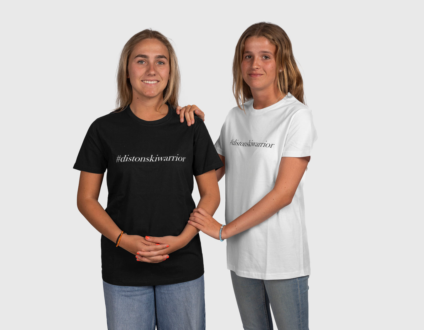 DISTON T-Shirt #distonskiwarrior Black