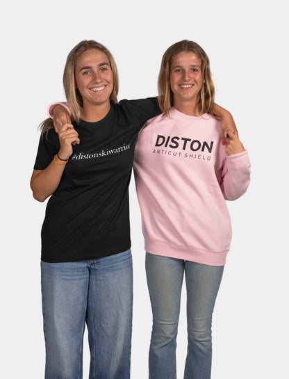 DISTON T-Shirt #distonskiwarrior Black