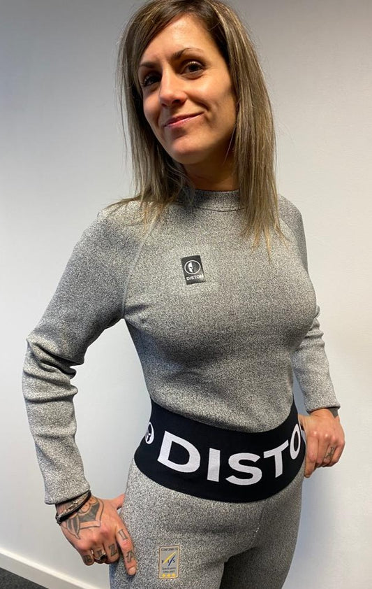 DISTON Anti Corte Ski Racing Camiseta Mujer
