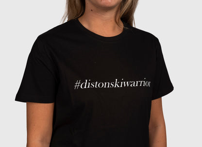 DISTON T-Shirt #distonskiwarrior Black