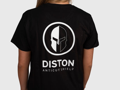 DISTON T-Shirt #distonskiwarrior Black