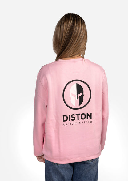 DISTON Sweatshirt Pink