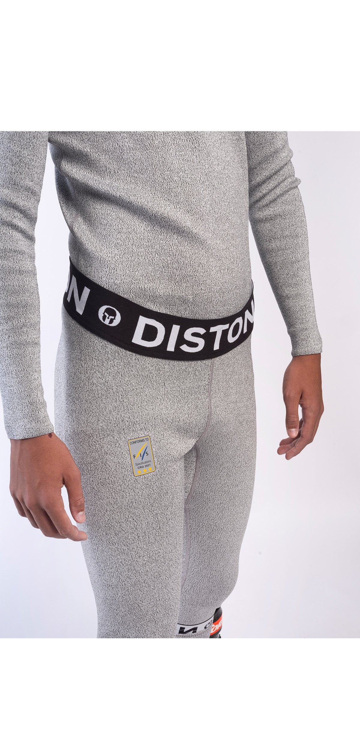 DISTON Pantaloni 3/4 da sci da corsa antitaglio Uomo