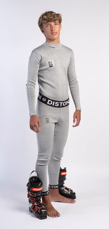 DISTON Pantaloni 3/4 da sci da corsa antitaglio Uomo