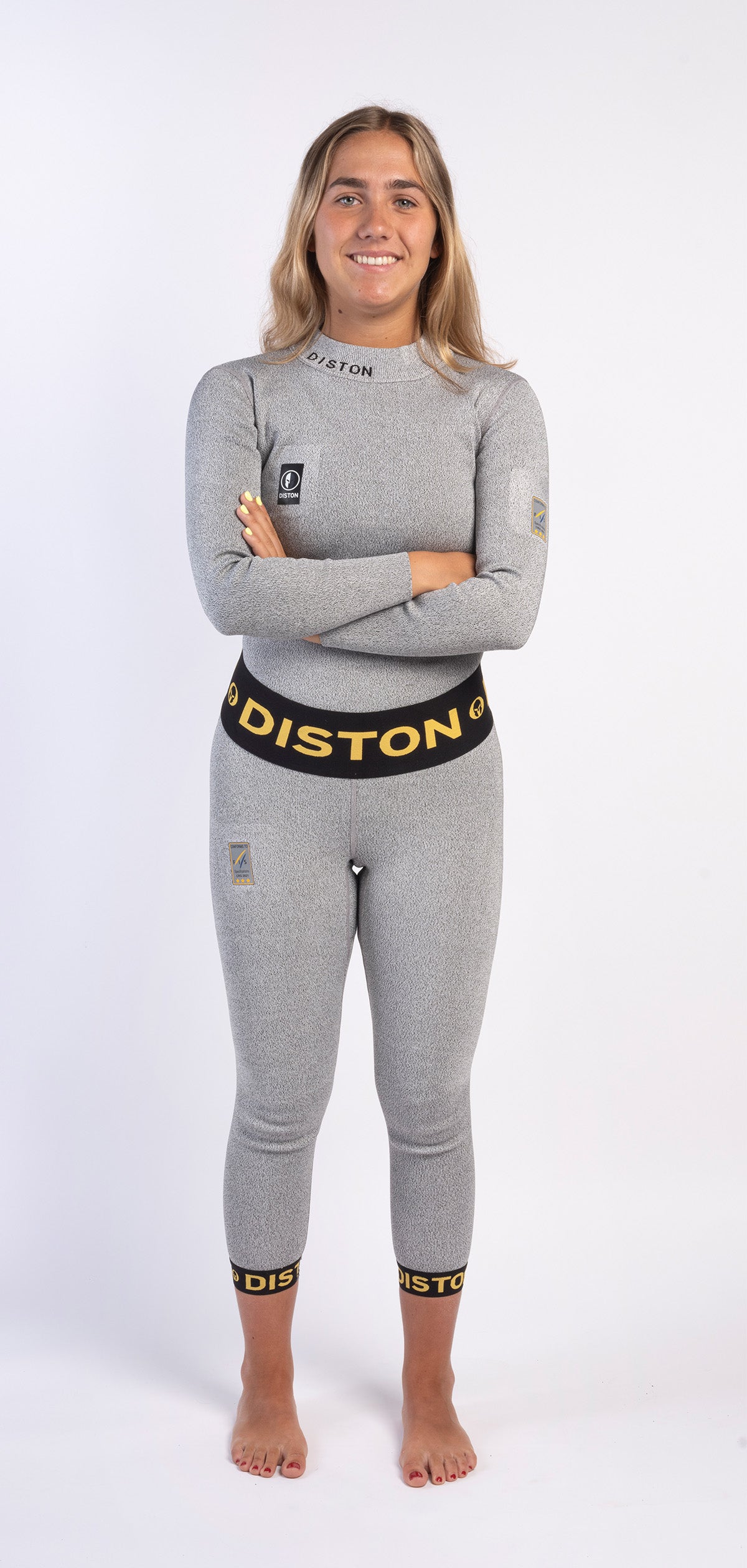 DISTON WC Cut Resistant Hose Damen - 3 FIS Sternen  in CRG