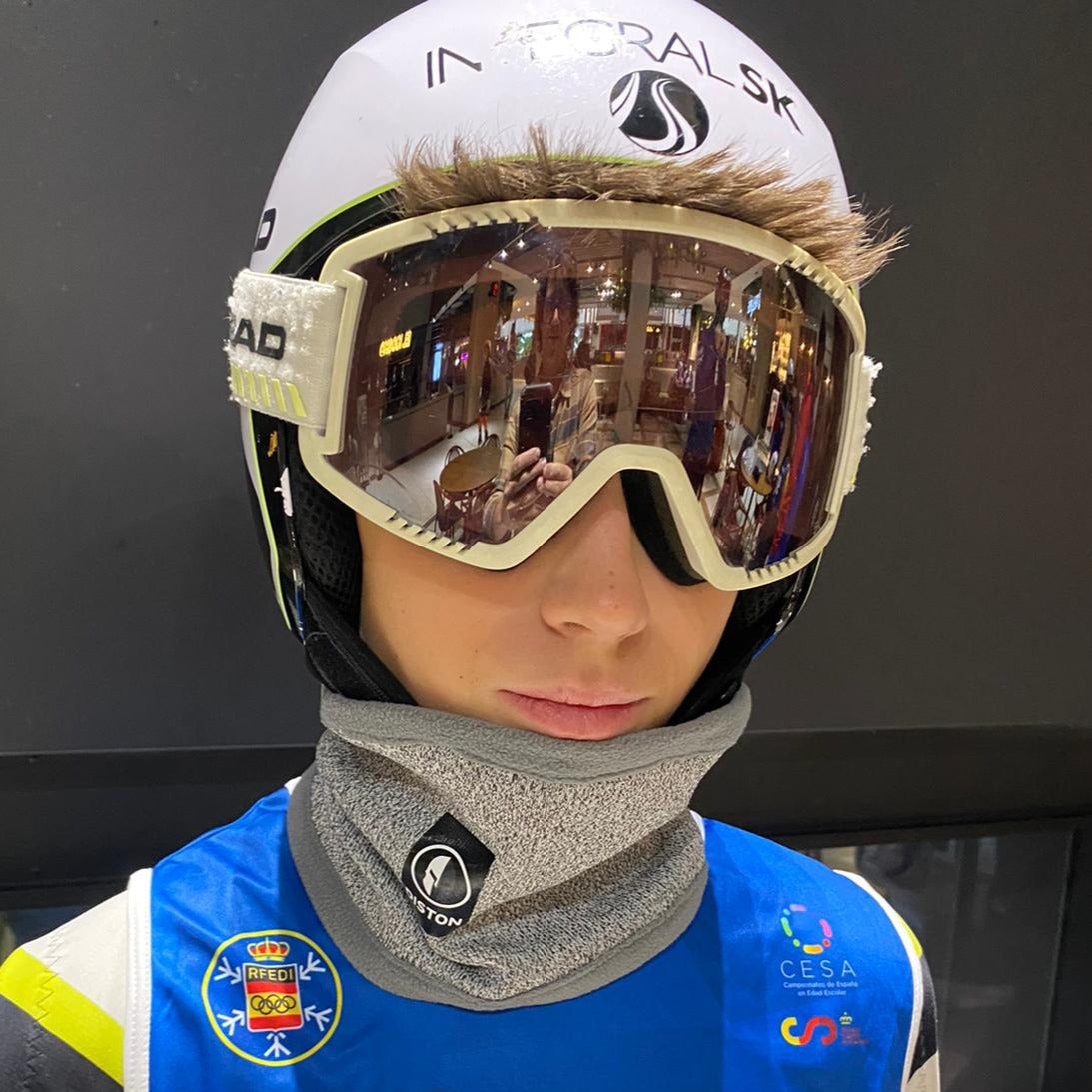 Diston WC Cut Resistant Neck Guard Unisex, 3 FIS stars